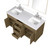 Lexora Abbey 60 inch W Grey Oak Double Sink Vanity Cabinet, Cultured Marble Top, Faucet Set, and 28 in Mirrors - LVA60DR311