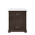 Lexora Dukes 30 in. W Espresso Vanity Cabinet and Cultured Marble Top - LVD30SG300