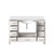 Lexora Jacques 48 in. W White Bath Vanity Cabinet and White Quartz Top - LVJ48SA200