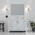 Lexora Jacques 48 in. W White Bath Vanity Cabinet and White Quartz Top - LVJ48SA200