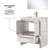Lexora Lafarre 30 inch W x 20 in D White Bath Vanity Cabinet, Cultured Marble Top, Rose Gold Faucet Set and 28 in Mirror - LVLF30SW314