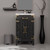 Lexora Laurel 20 inch W x 18 in D Black Oak Vanity Cabinet - LVL20SJ000