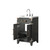 Lexora Laurel 20 inch W x 18 in D Black Oak Vanity Cabinet, Acrylic Top, and Faucet Set - LVL20SJ501