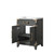 Lexora Laurel 24 inch W x 18 in D Black Oak Vanity Cabinet and Acrylic Top - LVL24SJ500