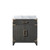 Lexora Laurel 30 inch W Black Oak Vanity Cabinet and Carrara Marble Top - LVL30SJ100