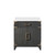Lexora Laurel 30 inch W Black Oak Vanity Cabinet and Cultured Marble Top - LVL30SJ300