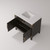 Lexora Laurel 36 inch W Black Oak Vanity Cabinet and White Quartz Top - LVL36SJ200