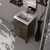 Lexora Laurel 20 inch W x 18 in D Brown Oak Vanity Cabinet - LVL20SK000
