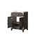 Lexora Laurel 24 inch W x 18 in D Brown Oak Vanity Cabinet and Acrylic Top - LVL24SK500