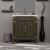 Lexora Laurel 30 inch W Brown Oak Vanity Cabinet - LVL30SK000