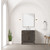 Lexora Laurel 30 inch W Brown Oak Vanity Cabinet White Quartz Countertop, 28 in Mirror and Faucet Set - LVL30SK211