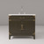 Lexora Laurel 36 inch W Brown Oak Vanity Cabinet, Cultured Marble Top, and Faucet Set - LVL36SK301