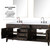Lexora Laurel 80 inch W Brown Oak Double Sink Vanity Cabinet, Cultured Marble Top, Faucet Set, and 36 in Mirrors - LVL80DK311