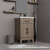 Lexora Laurel 20 inch W x 18 in D Grey Oak Vanity Cabinet - LVL20SR000