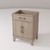 Lexora Laurel 24 inch W x 18 in D Grey Oak Vanity Cabinet - LVL24SR000