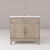 Lexora Laurel 36 inch W Grey Oak Vanity Cabinet, Cultured Marble Top, and Faucet Set - LVL36SR301