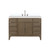 Lexora Laurel 48 inch W Grey Oak Vanity Cabinet, White Quartz Top, and Faucet Set - LVL48SR201