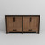 Lexora Ziva 60 inch W Rustic Barnwood Double Sink Vanity Cabinet and White Quartz Top - LVZV60DN200