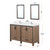 Lexora Ziva 60 inch W Rustic Barnwood Double Sink Vanity Cabinet, White Quartz Top, Faucet Set and 22 in Mirrors - LVZV60DN211 Lexora Ziva 60 inch W Rustic Barnwood Double Sink Vanity Cabinet, White Quartz Top, Faucet Set and 22 in Mirrors - LVZV60DN211
