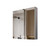 Lexora Corsica 20 inch W x 32 in H Surface-Mount LED Mirror Medicine Cabinet with Defogger - LLMCCO2032