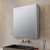 Lexora Corsica 20 inch W x 32 in H Surface-Mount LED Mirror Medicine Cabinet with Defogger - LLMCCO2032