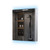 Lexora Corsica 24 inch W x 32 in H Surface-Mount LED Mirror Medicine Cabinet with Defogger - LLMCCO2432