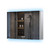Lexora Corsica 48 inch W x 32 in H Surface-Mount LED Mirror Medicine Cabinet with Defogger - LLMCCO4832