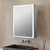 Lexora Mesa 20 inch W x 28 in H Surface-Mount LED Mirror Medicine Cabinet with Defogger - LLMCME2028