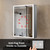 Lexora Mesa 20 inch W x 32 in H Surface-Mount LED Mirror Medicine Cabinet with Defogger - LLMCME2032
