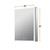 Lexora Mesa 20 inch W x 32 in H Surface-Mount LED Mirror Medicine Cabinet with Defogger - LLMCME2032