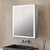 Lexora Mesa 24 inch W x 28 in H Surface-Mount LED Mirror Medicine Cabinet with Defogger - LLMCME2428