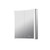 Lexora Mesa 24 inch W x 30 in H Surface-Mount LED Mirror Medicine Cabinet with Defogger - LLMCME2430