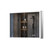 Lexora Mesa 30 inch W x 36 in H Surface-Mount LED Mirror Medicine Cabinet with Defogger - LLMCME3036