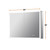 Lexora Mesa 30 inch W x 36 in H Surface-Mount LED Mirror Medicine Cabinet with Defogger - LLMCME3036