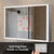 Lexora Mesa 36 inch W x 28 in H Surface-Mount LED Mirror Medicine Cabinet with Defogger - LLMCME3628