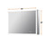 Lexora Mesa 36 inch W x 28 in H Surface-Mount LED Mirror Medicine Cabinet with Defogger - LLMCME3628