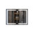 Lexora Mesa 40 inch W x 28 in H Surface-Mount LED Mirror Medicine Cabinet with Defogger - LLMCME4028