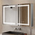 Lexora Mesa 40 inch W x 28 in H Surface-Mount LED Mirror Medicine Cabinet with Defogger - LLMCME4028