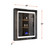 Lexora Bracciano 20 in. W x 32 in. H Surface-Mount LED Mirror Medicine Cabinet with Defogger - LB2032LEDMC