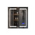 Lexora Bracciano 24 in. W x 30 in. H Surface-Mount LED Mirror Medicine Cabinet with Defogger - LB2430LEDMC