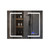 Lexora Bracciano 36 in. W x 28 in. H Surface-Mount LED Mirror Medicine Cabinet with Defogger - LB3628LEDMC