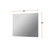 Lexora Aurorium 30 in. W x 28 in. H LED Bathroom Vanity Cabinet Mirror - LLMAU3028