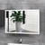 Lexora Aurorium 32 in. W x 24 in. H LED Bathroom Vanity Cabinet Mirror - LLMAU3224
