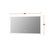 Lexora Aurorium 60 in. W x 32 in. H LED Bathroom Vanity Cabinet Mirror - LLMAU6032