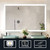 Lexora Aurorium 60 in. W x 36 in. H LED Bathroom Vanity Cabinet Mirror - LLMAU6036