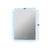 Lexora Vellum 20 in. W x 28 in. H LED Bathroom Vanity Cabinet Mirror - LLMVE2028