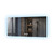 Lexora Vellum 60 in. W x 32 in. H LED Bathroom Vanity Cabinet Mirror - LLMVE6032
