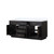 Lexora Abbey 72 inch W Black Oak Double Sink Vanity Cabinet and Cultured Marble Top - LVA72DJ300