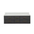 Lexora Castor 60 inch W Black Double Sink Wall Hung Vanity Cabinet and Cultured Marble Top - LVC60DL300