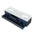 Lexora Castor 80 inch W Blue Double Sink Wall Hung Vanity Cabinet and White Quartz Top - LVC80DE200